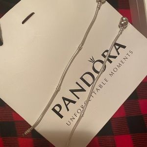 (2) x$60Pandora heart Clasp Snake 7.1 inch